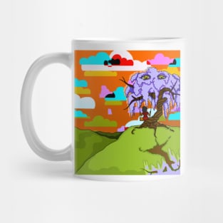 Solitude, girl who loves trees and nature Mug